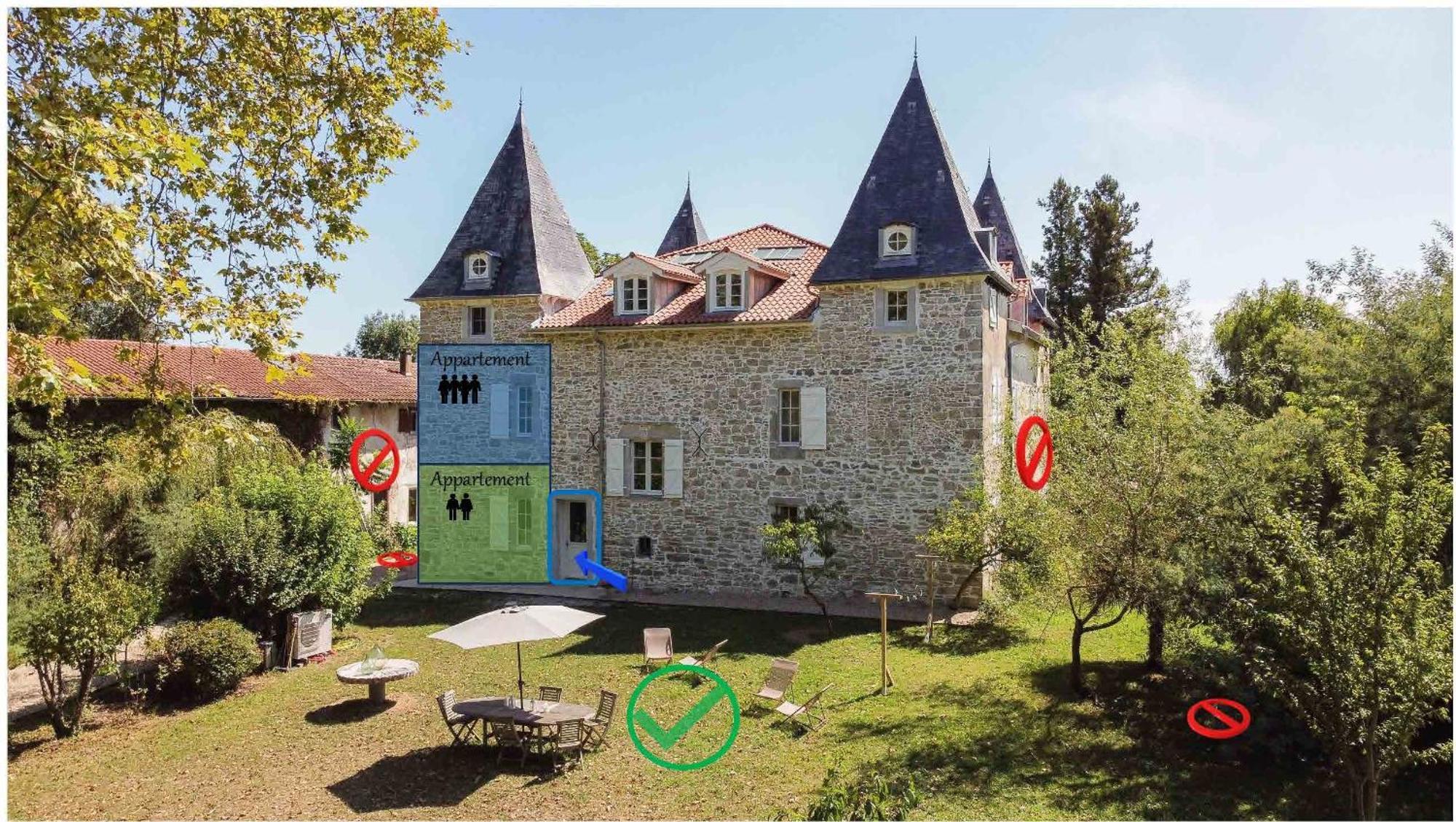 Chateau De Souhy Urcuit Exterior photo